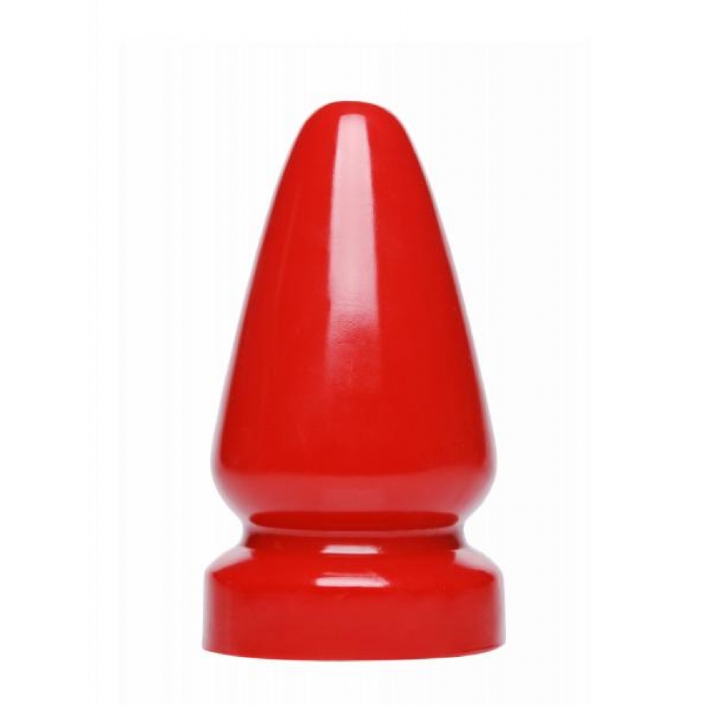 Anal Destructor Plug - Red, Small