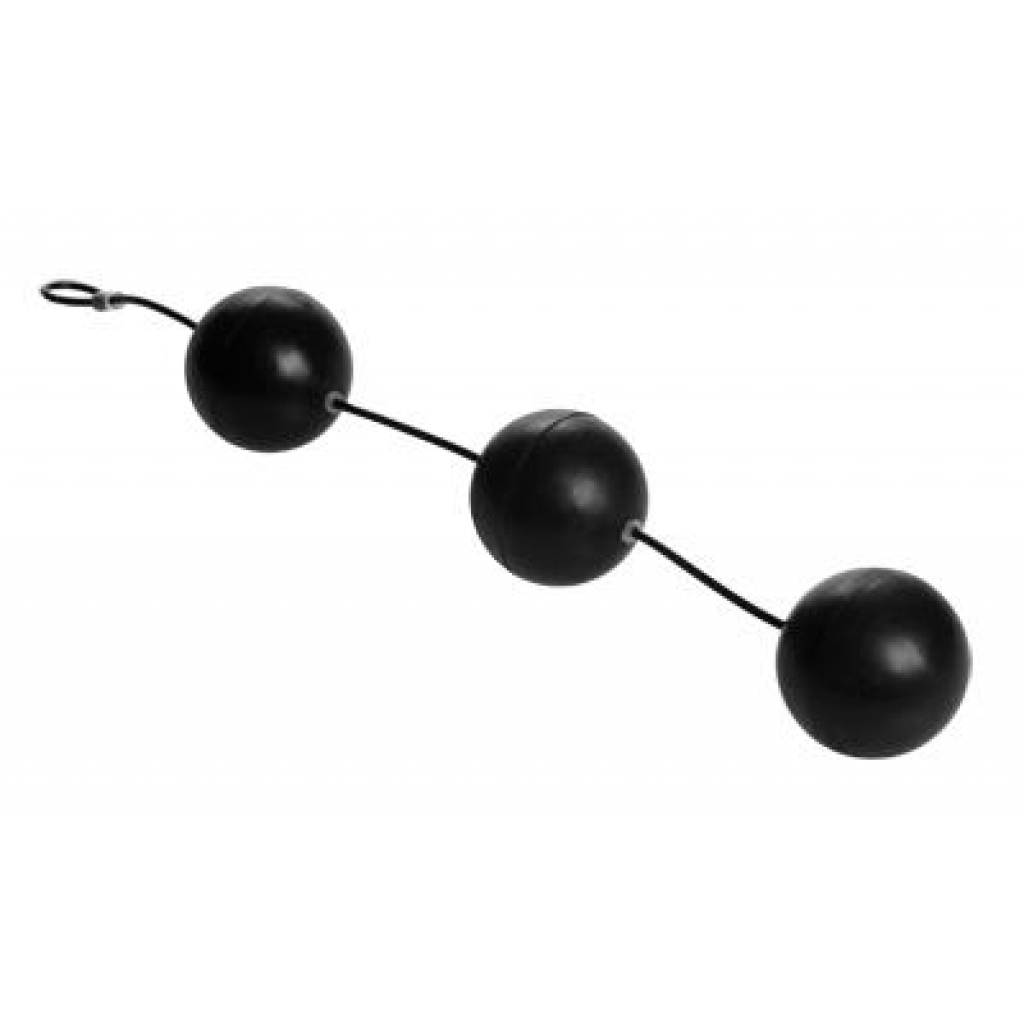 XXL Triple Silicone Beads - Triple Stimulation Delight