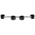 Adjustable Swiveling Spreader Bar with Leather Cuffs