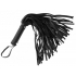 Pleather Pleasure Mini Flogger Black