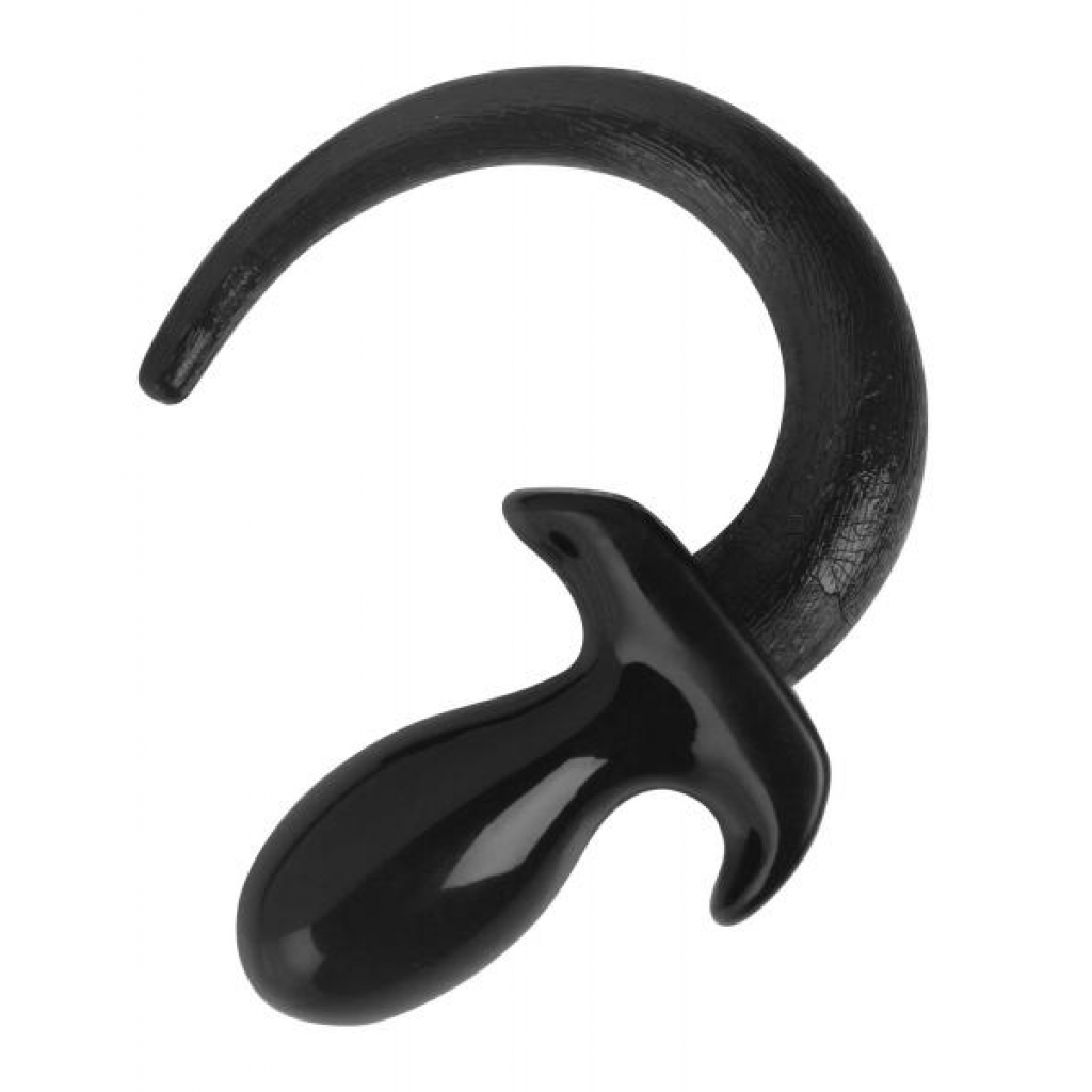 Dog Tail Butt Plug - Black