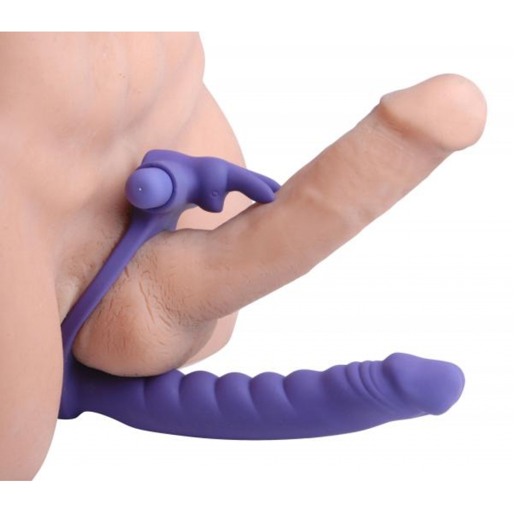 Double Delight Vibrating Rabbit C Ring