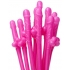 Penis Sipping Straws - 10 Pack Pink