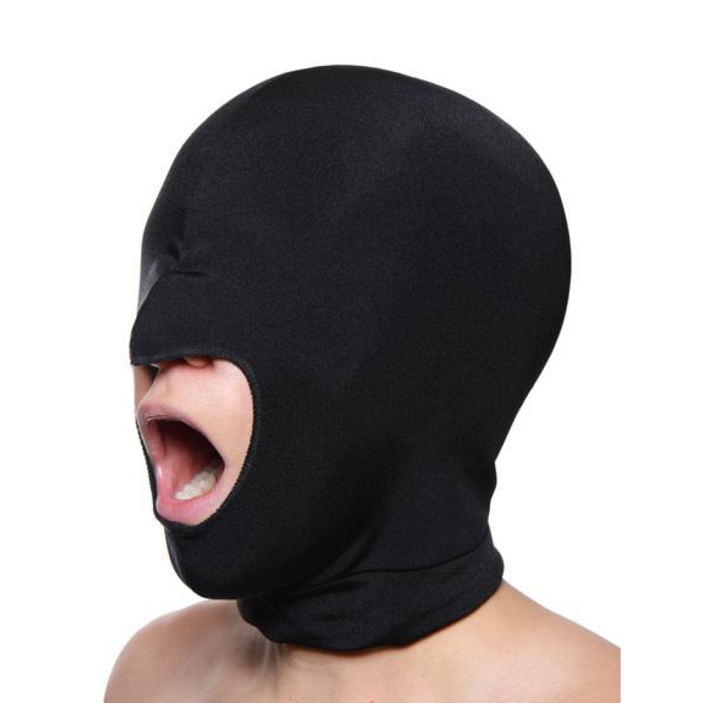 Blow Hole Open Mouth Spandex Hood