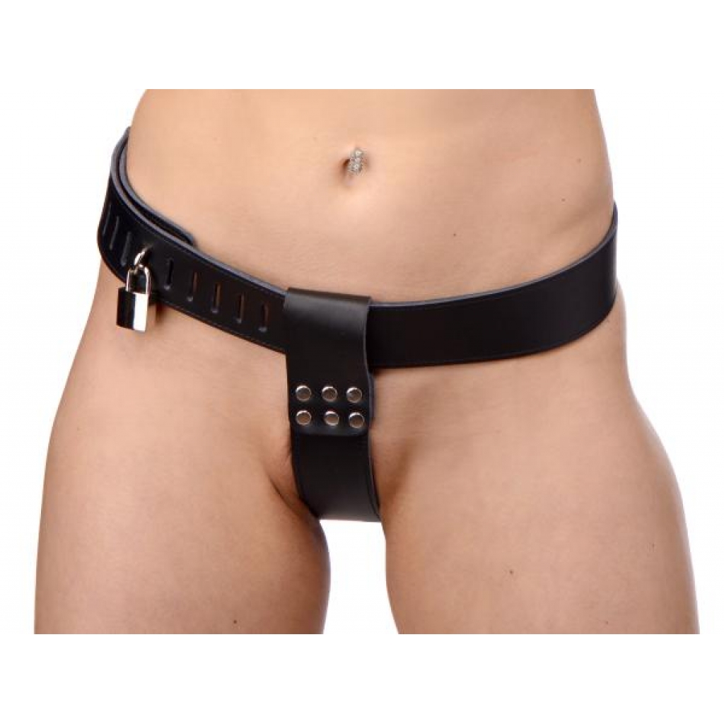 Adjustable Female Chastity Belt: Secure Pleasure Control