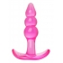 Bubbles Bumpy Starter Anal Plug - Pink