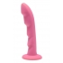 Strap U Ripples Silicone Dildo - Pink