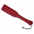 Crimson Tied Steel Enforced Spanking Paddle - Red