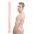 Raging Cockstars Long Dong Leo 18 Inch Dildo Beige