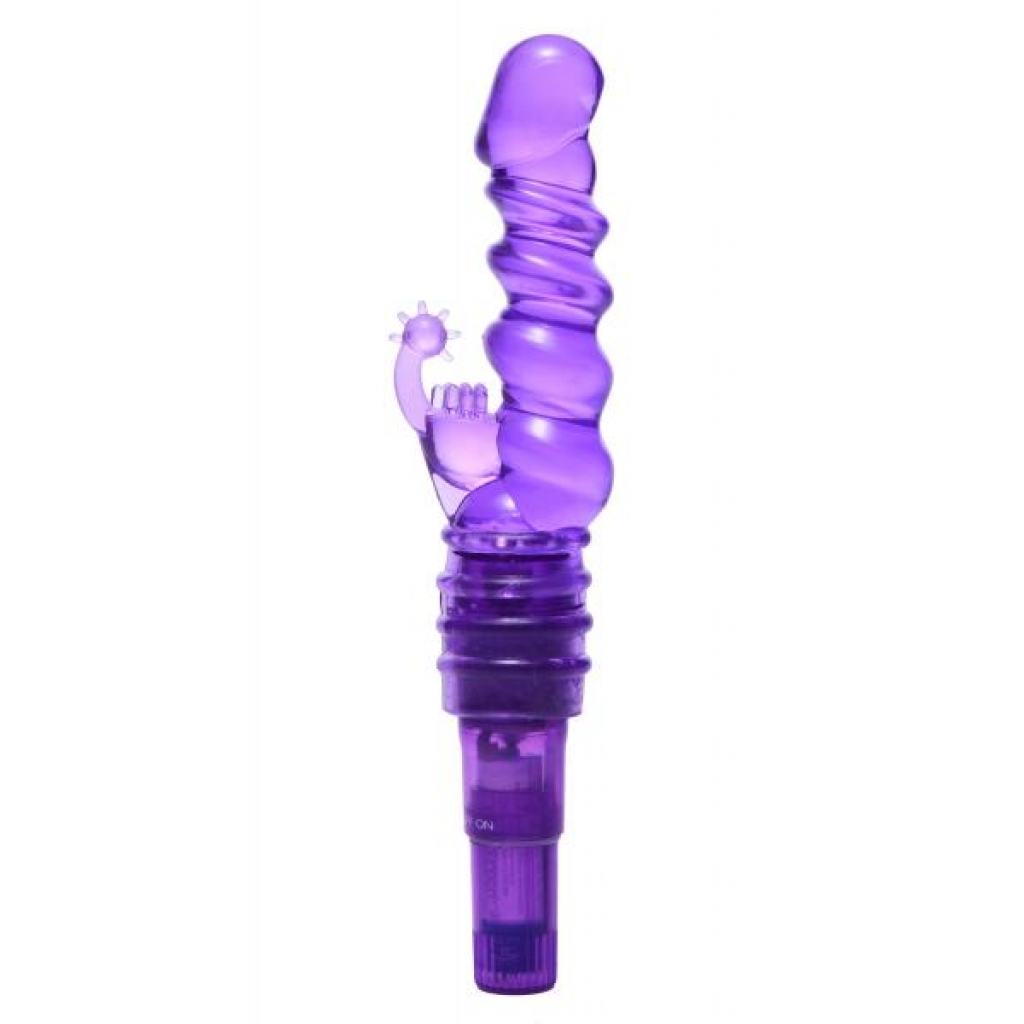 Royal Rocket Ribbed Rabbit Vibe - Purple