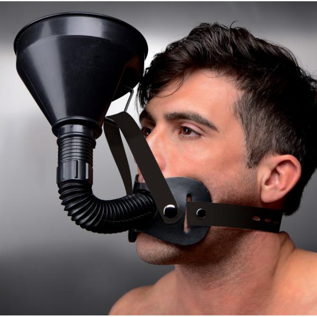 Latrine Extreme Funnel Gag - Black