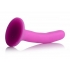 Pink Silicone Strap-On Dildo Small Bulk