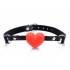 Heart Beat Silicone Heart Shaped Mouth Gag - Embrace Your Desires