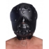 Muzzled Universal BDSM Hood with Removable Muzzle