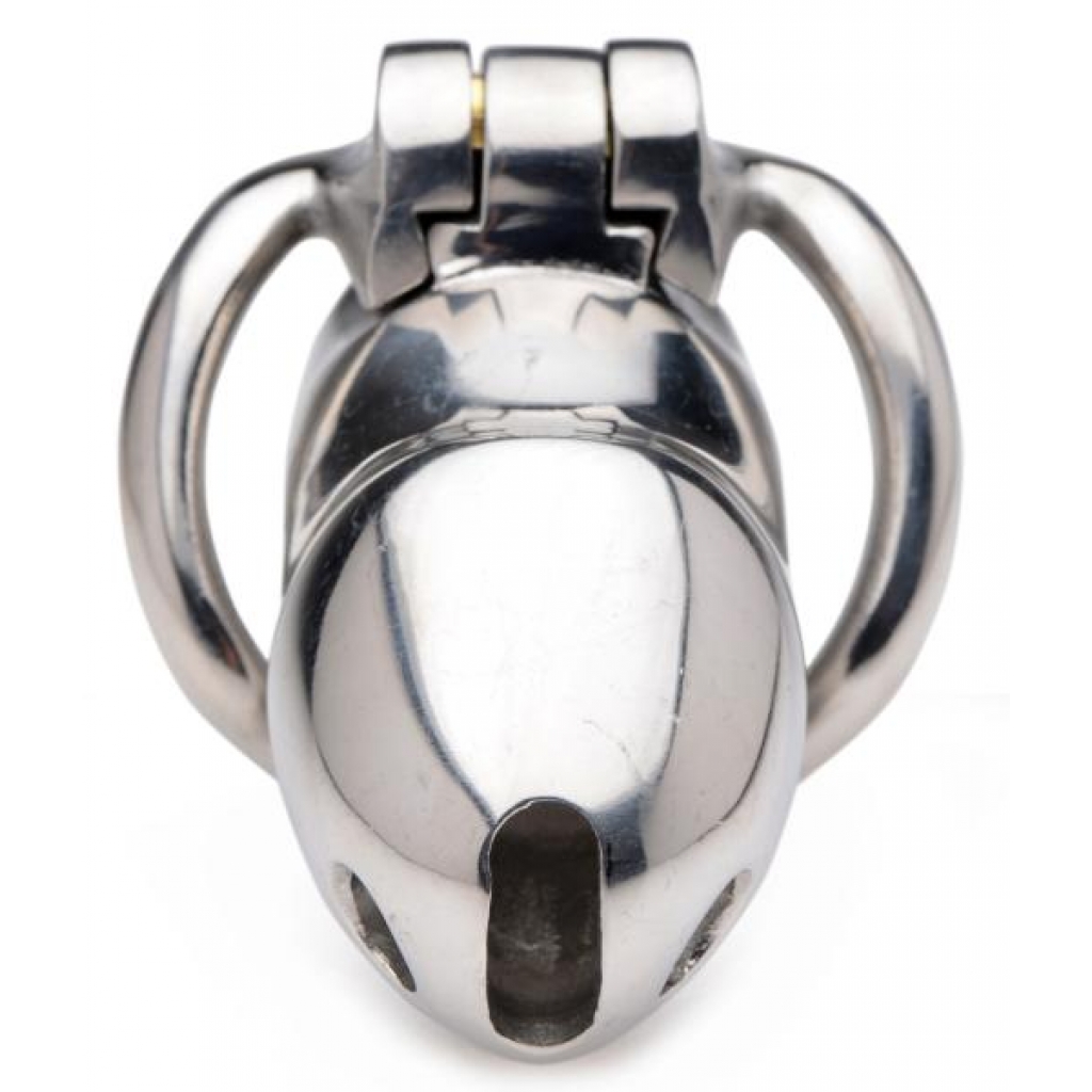 Rikers 24/7 Stainless Steel Locking Chastity Cage