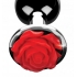 Red Rose Anal Plug - Medium