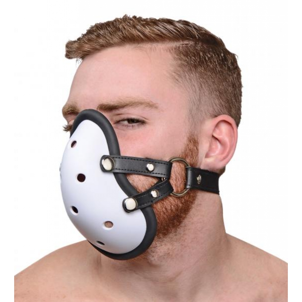 Musk Athletic Cup Muzzle - Unique and Humiliating Play