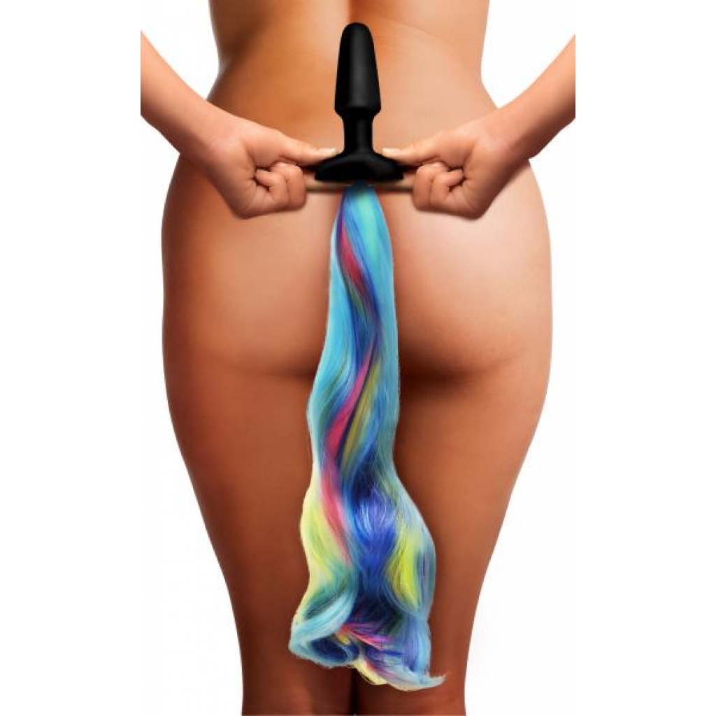 Tailz Rainbow Pony Tail Anal Plug - Fun and Flirty