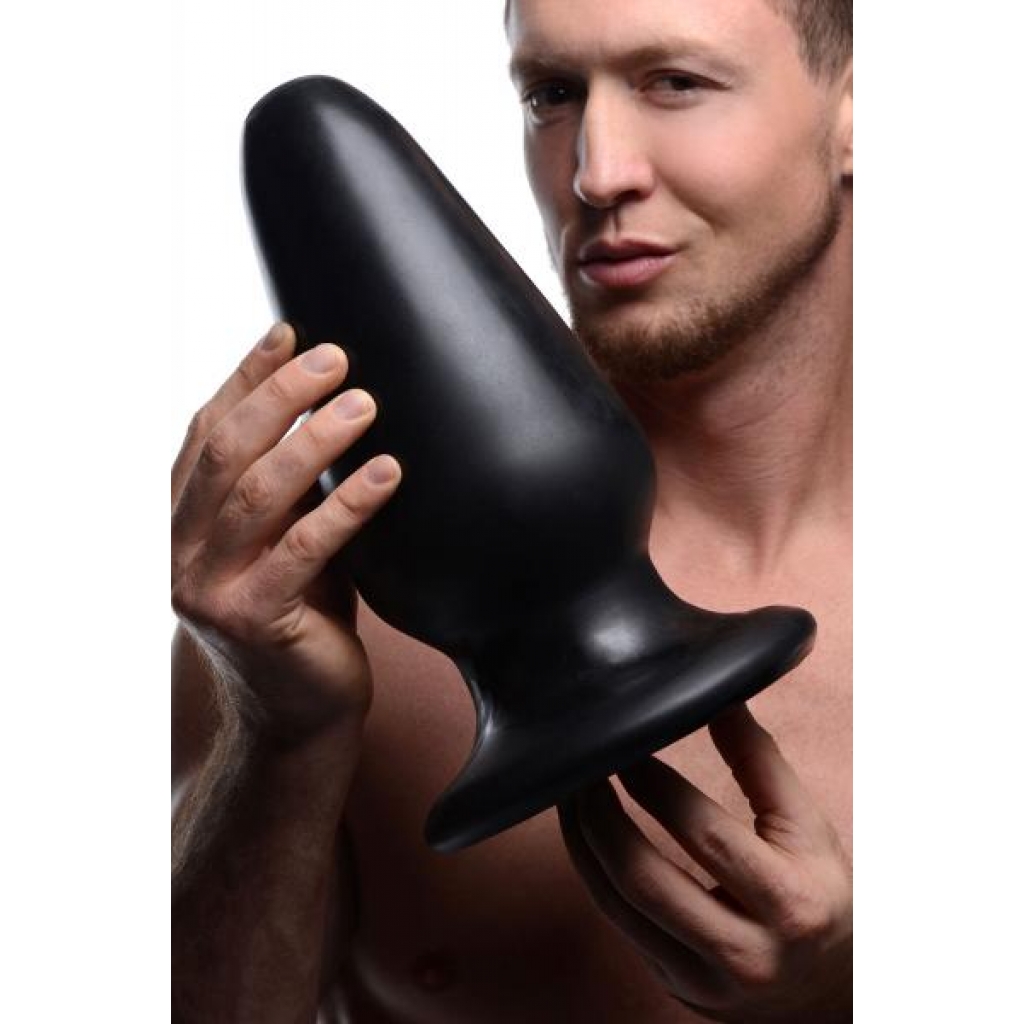 Gigantor XXXL Tapered Butt Plug in Black