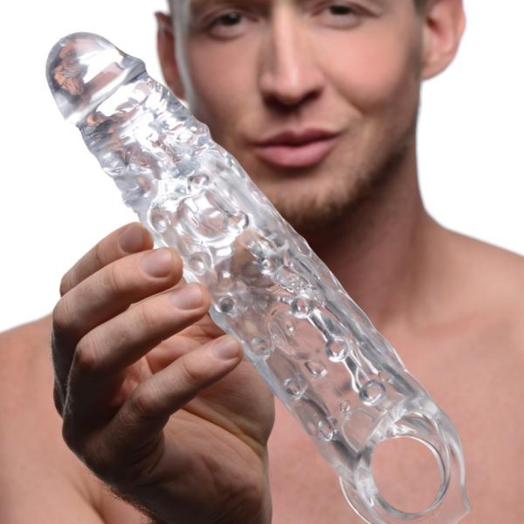 Size Matters Clear Extender Penis Sleeve - 3 Inches