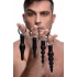 4-Piece Silicone Anal Ringed Rimmers Set