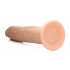 Kinetic Thumping 7X Remote Control Dildo - Beige, Large