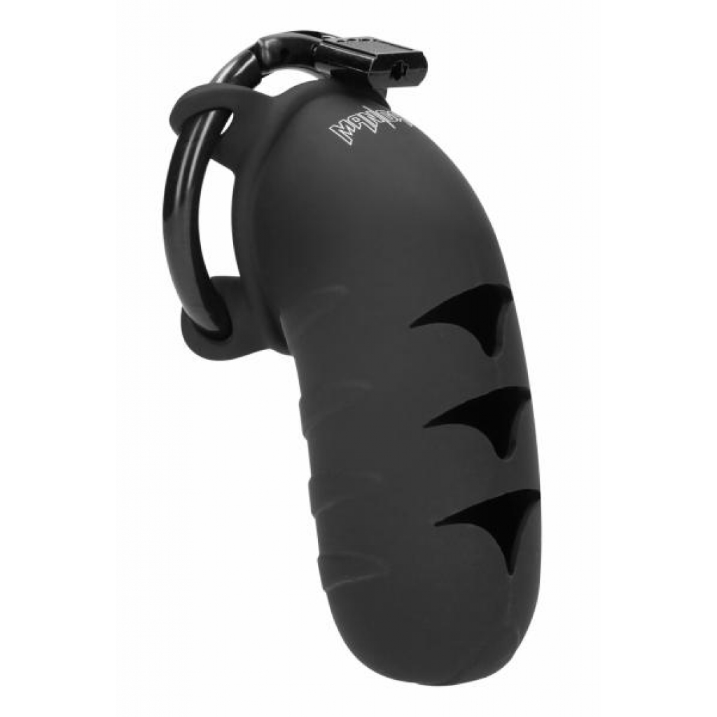 Mancage Chastity Model 08 - Silicone Black