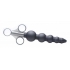 Silicone Graduated Beads Lubricant Launcher Black for Precise Application