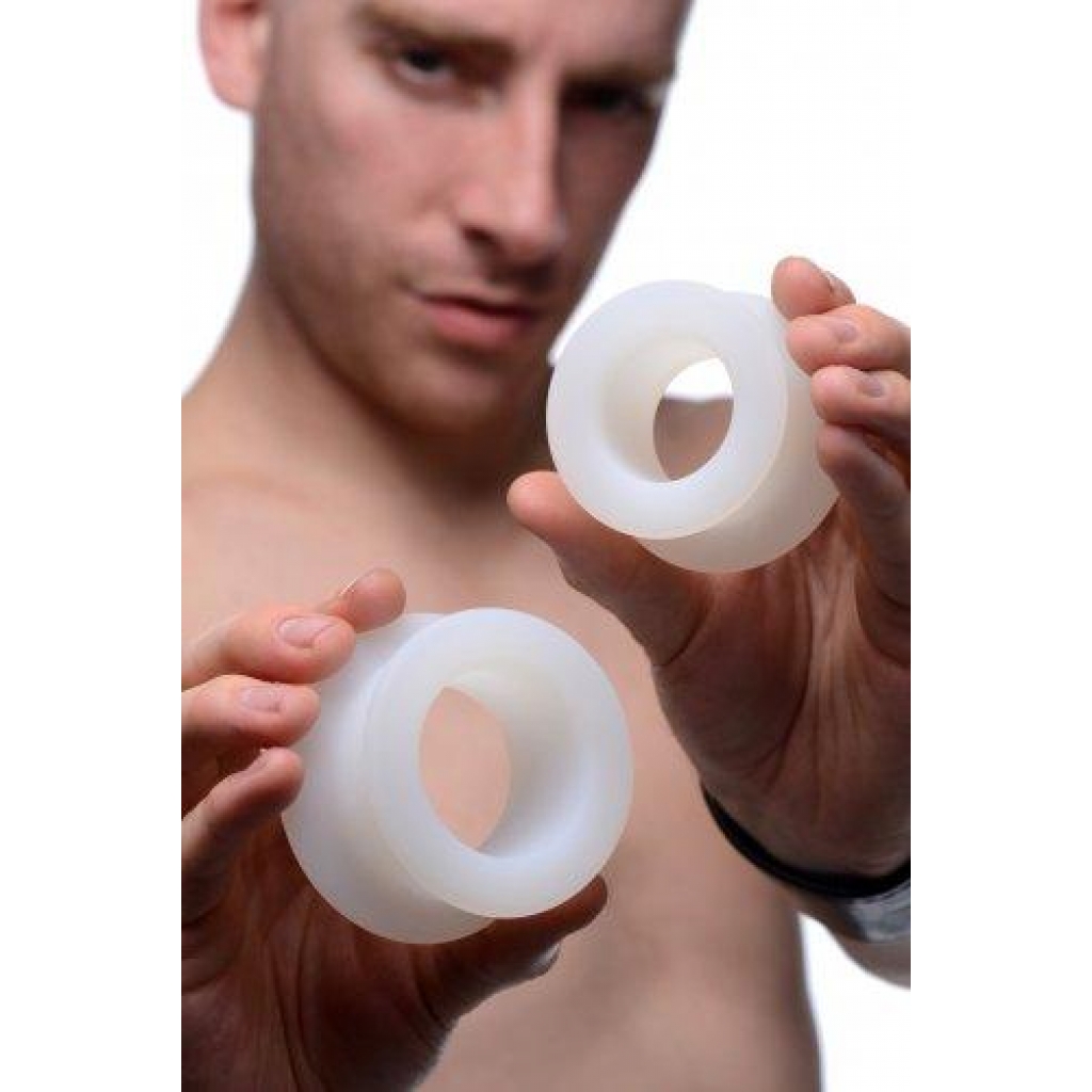 Stretch Master 2-Piece Silicone Ass Grommet Set