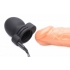 Lightning Hood E-Stim Penis Head Teaser in Black