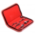 Deluxe Wartenberg Wheel Set with Travel Case