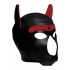 Spike Neoprene Puppy Hood - Red O/S