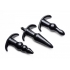 Thrill Trio Anal Plug Set - Black