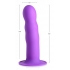 Squeeze-It Squeezable Wavy Dildo In Purple