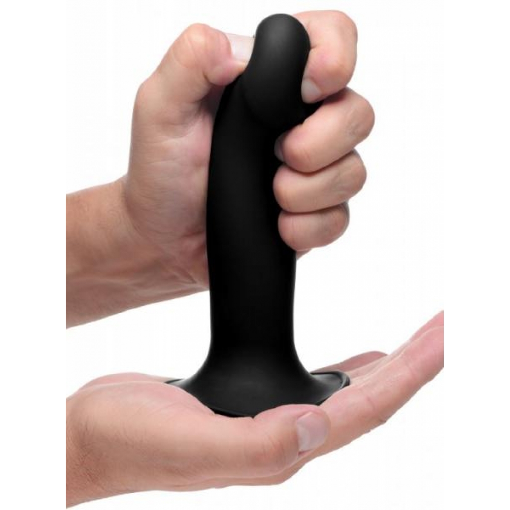 Squeeze-It - Flexible Phallic Dildo - Black