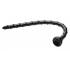 Hosed Swirled 18 Inches Thin Anal Snake - Black