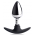 Dark Invader Aluminum Silicone Anal Plug Medium