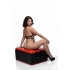 Premium Queening Chair Stool - Red