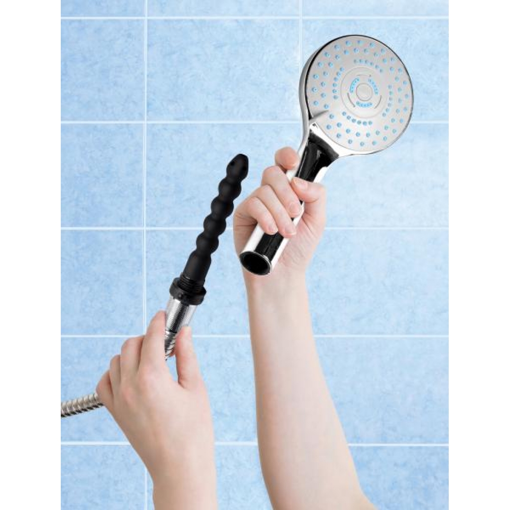 Shower Head with Silicone Enema Nozzle