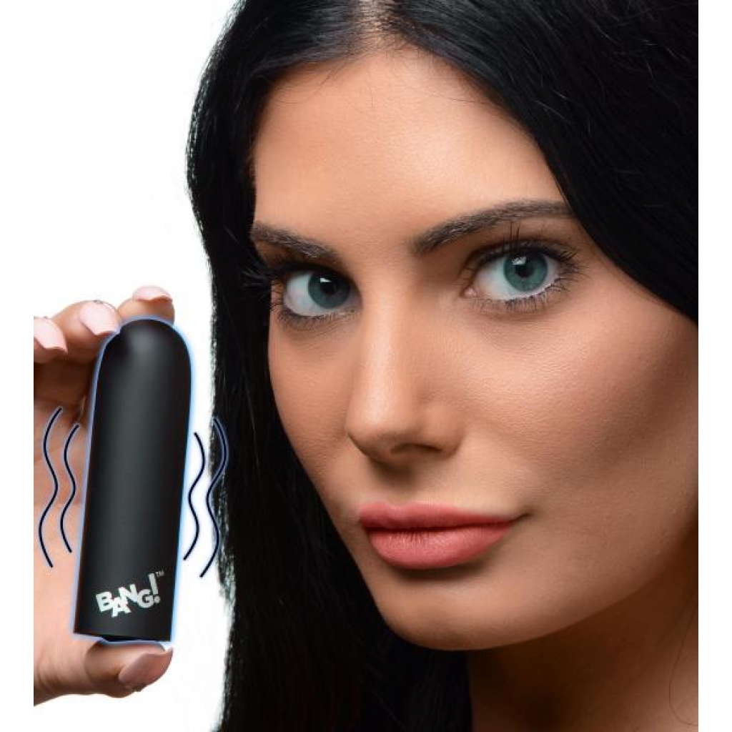 10x Mega Silicone Vibrator - Black