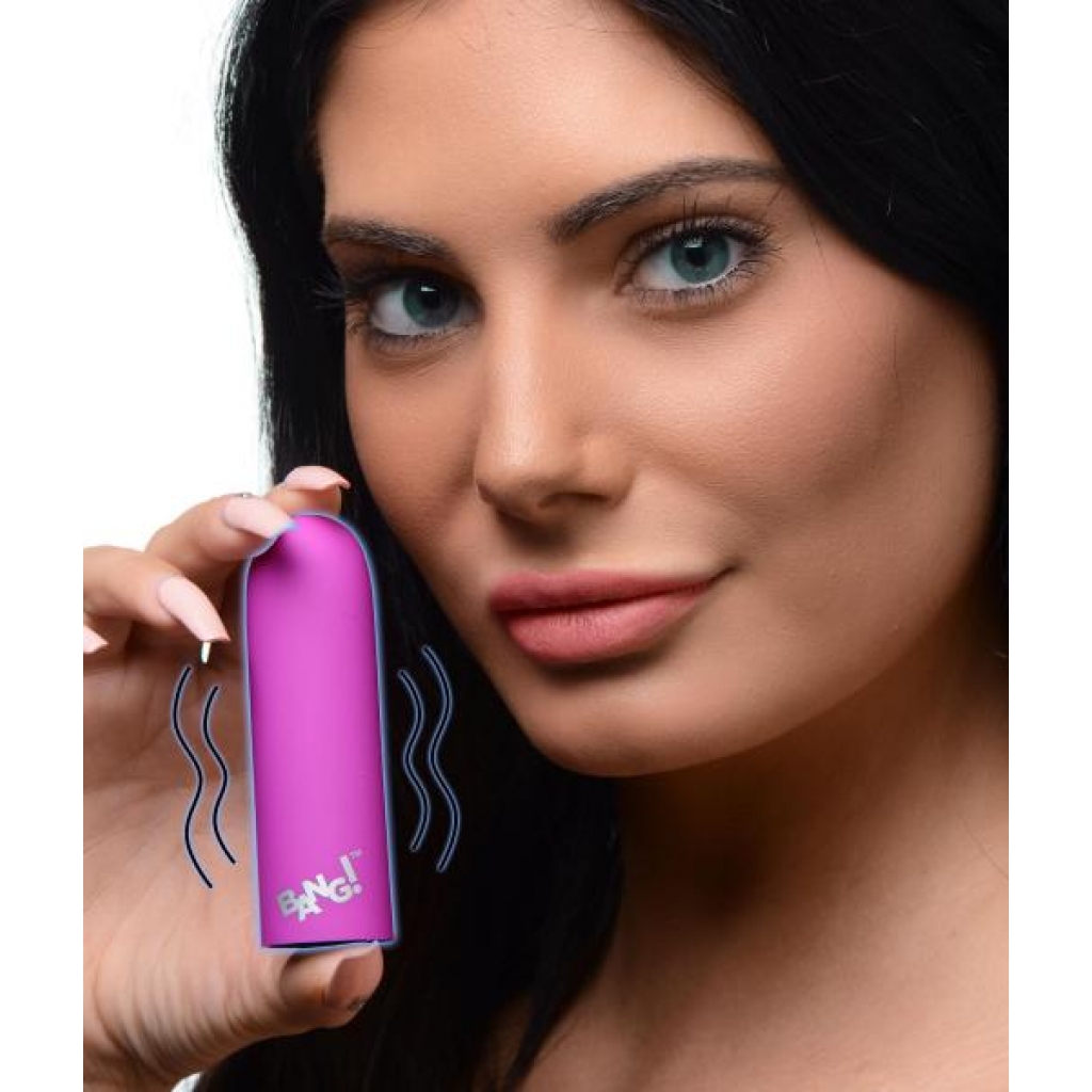 10X Mega Silicone Vibrator - Purple