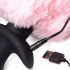 Remote Control Wagging Bunny Tail Anal Plug - Playful Pleasure