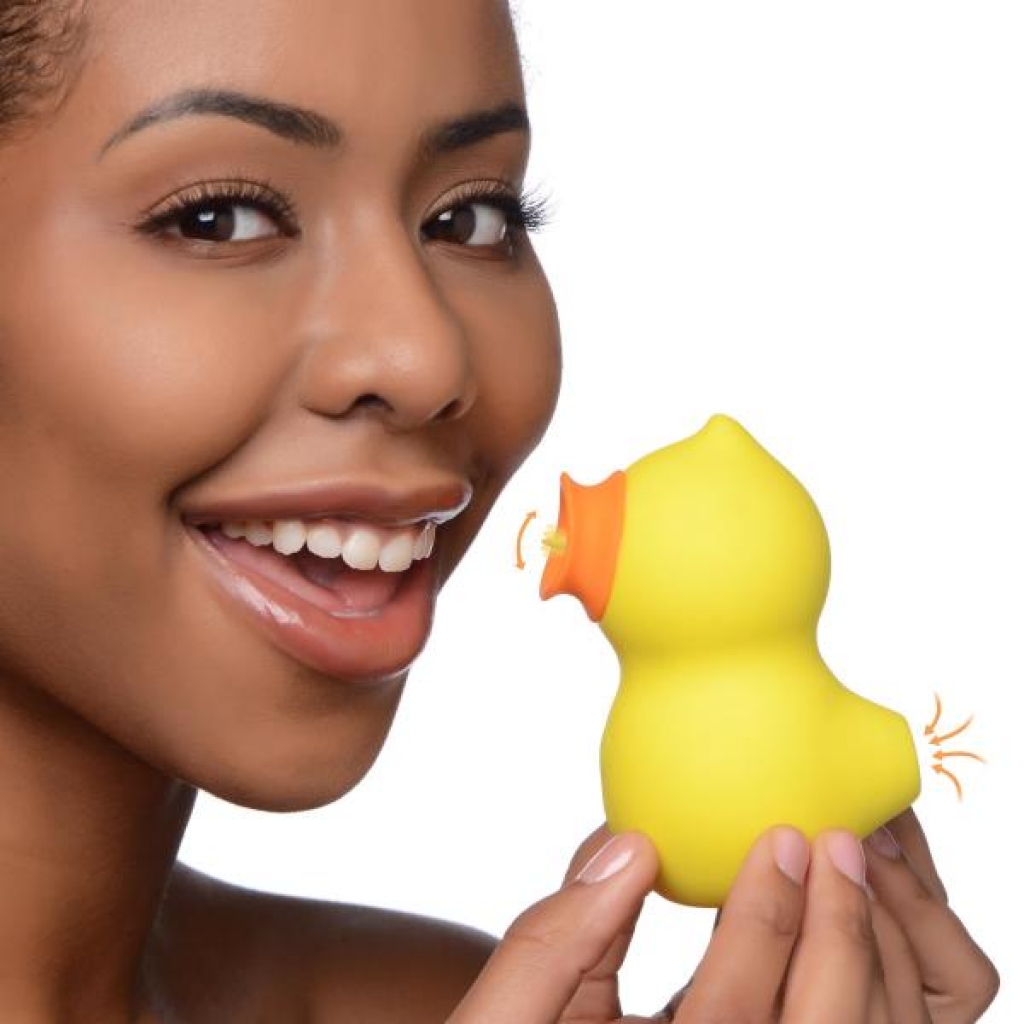 Sucky Ducky Deluxe Licking And Sucking Clitoral Stimulator