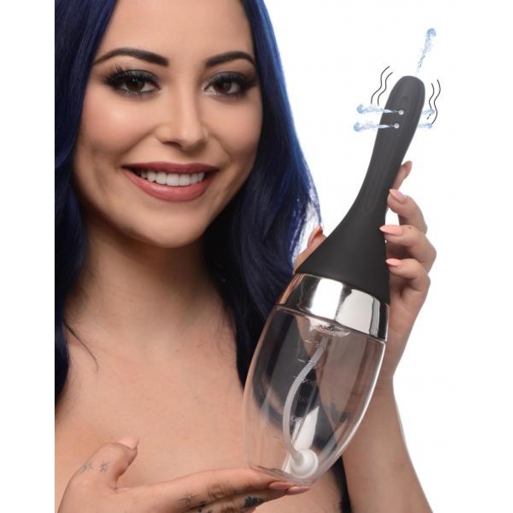 Auto-Vibrating Enema Bulb - Pleasure and Cleanliness