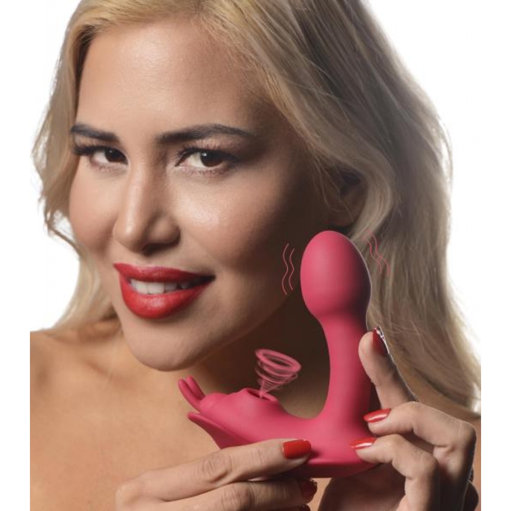 Butterfly Tease 10x Clitoral Suction Silicone Stimulator