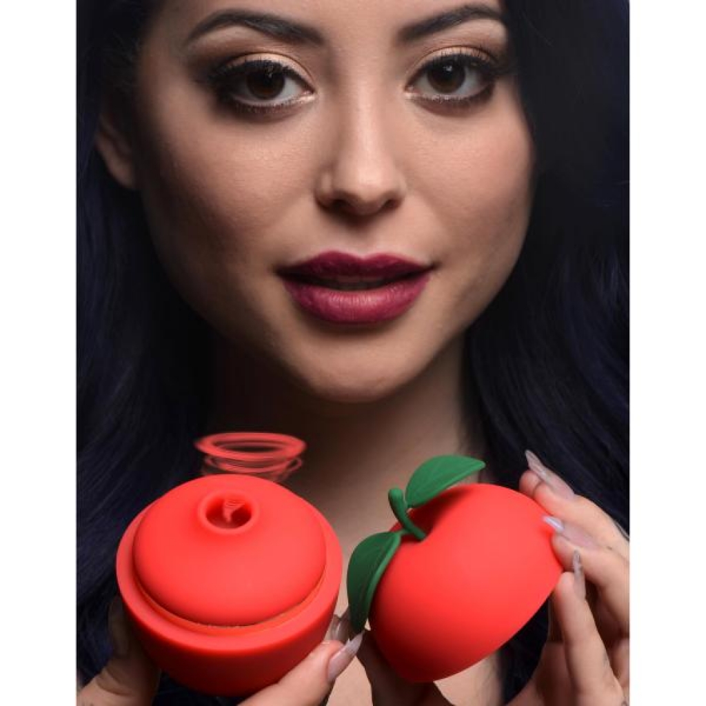 6x Forbidden Apple Silicone Clit Stimulator - Temptation Awaits