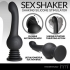 Powerful Black Silicone Shaking Stimulator