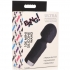 Travel-Friendly 10x Mini Silicone Wand - Black