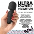 Travel-Friendly 10x Mini Silicone Wand - Black