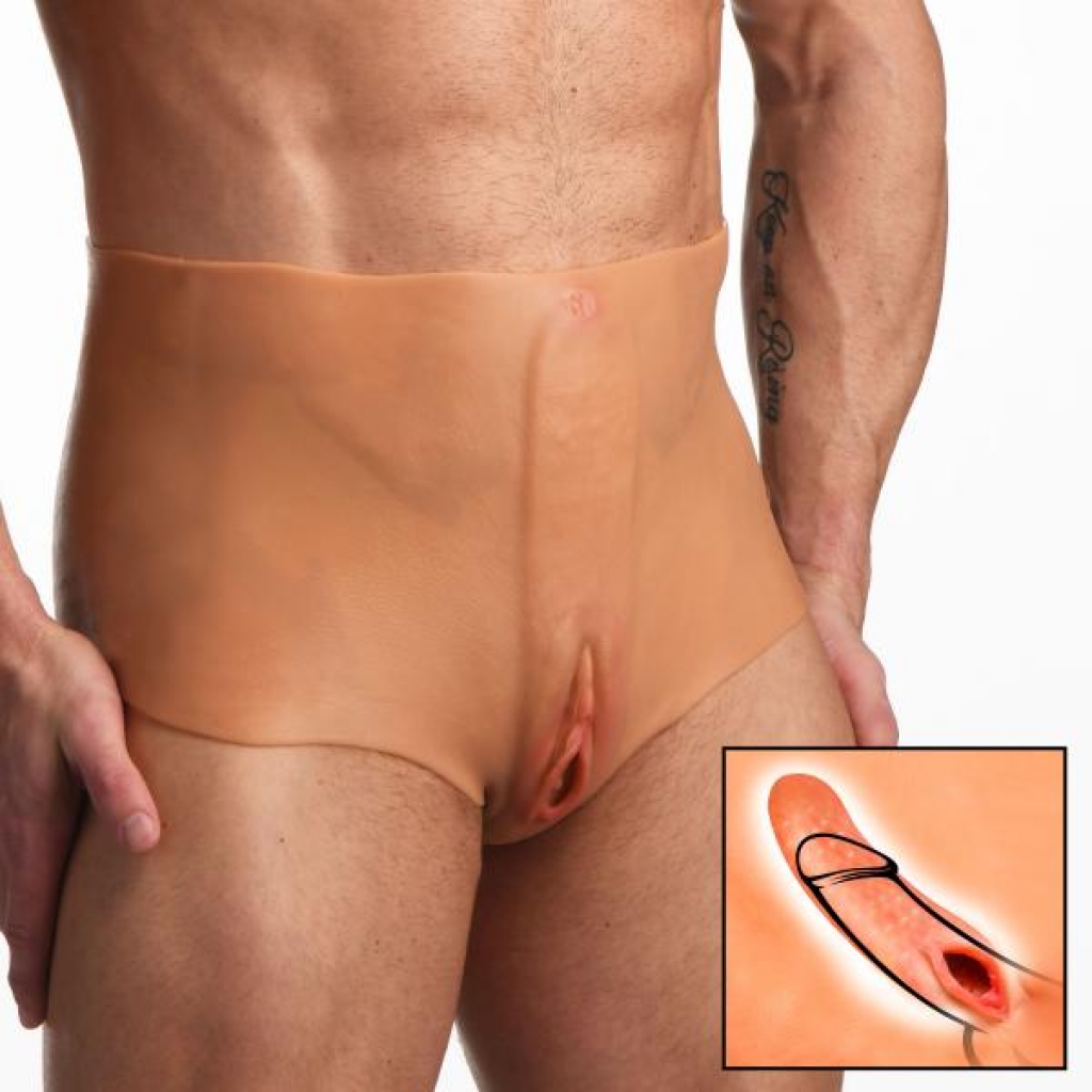 Silicone Pussy Panties - Ideal for Gender Play